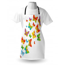 Cartoon Animals Spring Apron