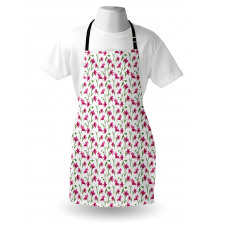 Lily Blossoms Garden Art Apron