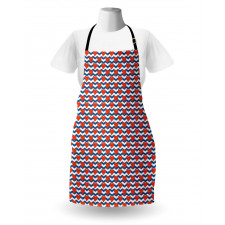 Valentine's Day Theme Grunge Apron