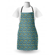 Exotic Tomtits Animal Pattern Apron