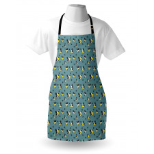 Exotic Tomtits Animal Pattern Apron