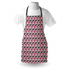 Grunge Pomegranate and Stains Apron