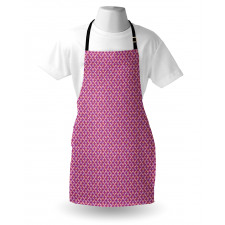 Flowers and Oval Shapes Apron