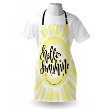 Modern Typography Apron