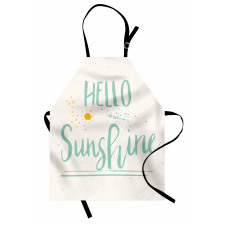 Calligraphic Summer Apron