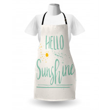 Calligraphic Summer Apron