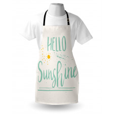 Calligraphic Summer Apron