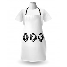 Simple Animal Graphic Apron