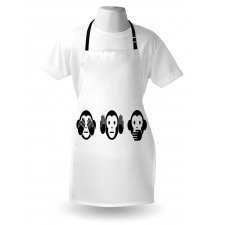 Simple Animal Graphic Apron