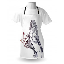 Fairytale on a Human Hand Apron