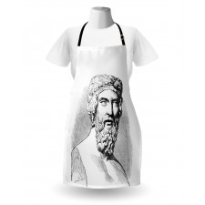 Vintage Sketch of Plato Apron