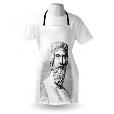 Vintage Sketch of Plato Apron