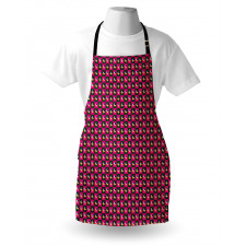 Card Suit Chess Board Apron