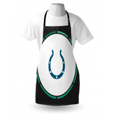 Horseshoe Wild West Luck Apron