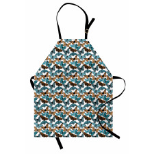 Spring Time Theme Flies Apron