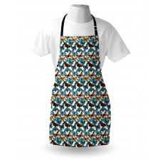 Spring Time Theme Flies Apron