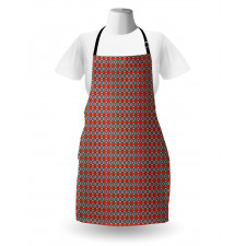 Illustrated Abstract Tiles Apron