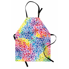 Rainbow Colored Leaves Apron