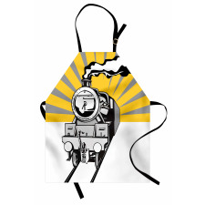 Locomotive Sunburst Effect Apron