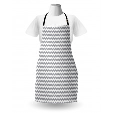 Zig Zag Tile Mosaic Apron