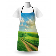 Grassy Hill Sky Pathway Apron