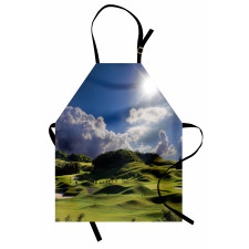 Summer Pasture Grassy Hills Apron