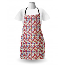 Summer Season Bees Flowers Apron