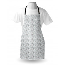 Flower Blossom with Dots Apron