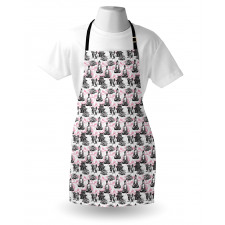 Oriental Dragon House Apron