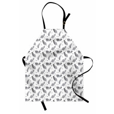 Native Style Quills Grunge Apron