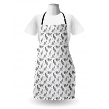 Native Style Quills Grunge Apron