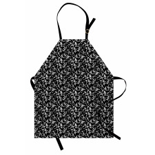 Swirls Leaves Foliage Apron