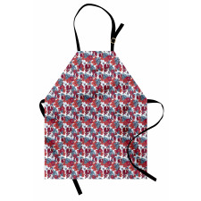 Tropical Hawaii Pomegranate Apron