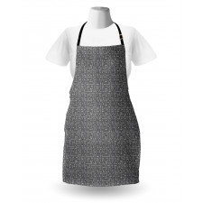 Geometric Triangles Spots Apron