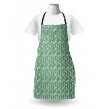 Tropical Cartoon Cockatoos Apron