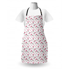 Romantic Flowers Valentine's Apron