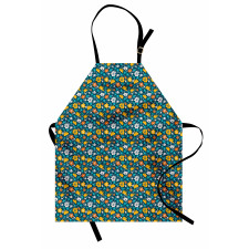 Flower and Leaves Spring Apron