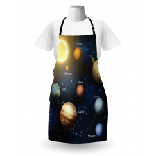 Solar System Planets Apron