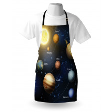 Solar System Planets Apron