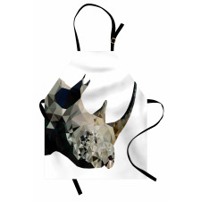 Polygonal Savannah Wildlife Apron