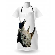 Polygonal Savannah Wildlife Apron