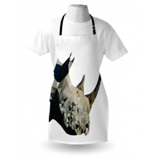 Polygonal Savannah Wildlife Apron