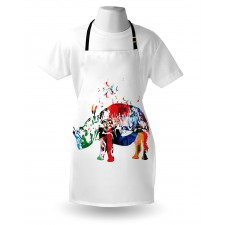 Musical Notes Animal Apron