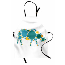 Abstract Fauna Design Apron