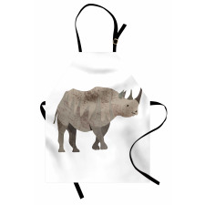 Herbivore Animal Monochrome Apron