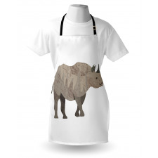 Herbivore Animal Monochrome Apron