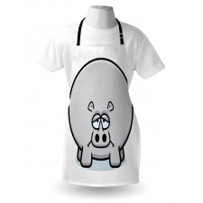 Animal with Sad Expression Apron