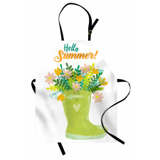 Green Tone Garden Boot Apron