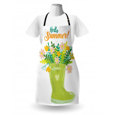 Green Tone Garden Boot Apron