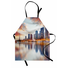 Buildings Dawn Reflection Apron